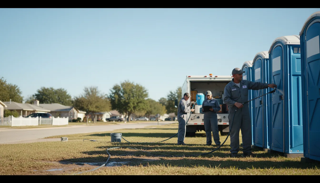 Long-Term Portable Toilet Rental in Texarkana, AR near me